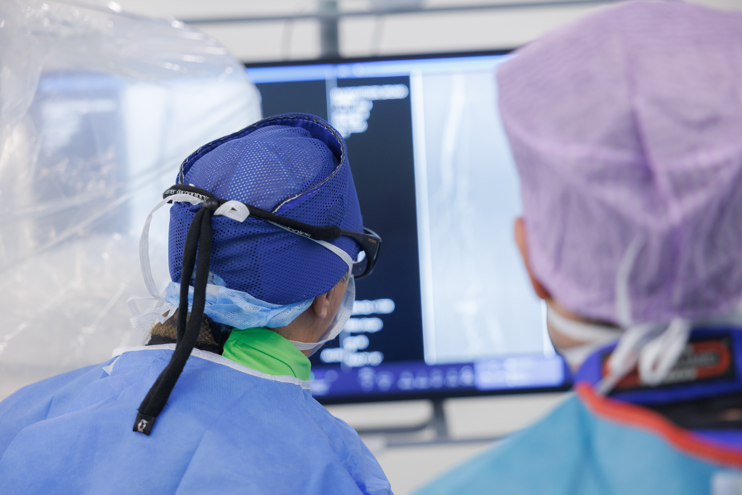 Foto aus dem OP wo eine Operation stattfindet.